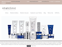 Tablet Screenshot of imatclinic.com